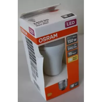 LEDvance Parathom Classic LED E27 19W 827 (blanco cálido) no regulable — embalaje dañado