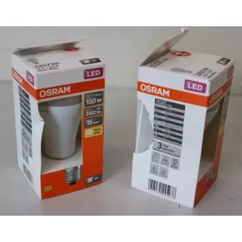 LEDvance Parathom Classic LED E27 19W 827 (blanco cálido) no regulable — embalaje dañado
