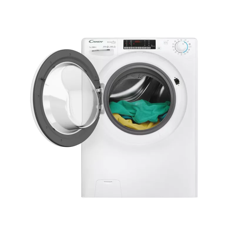 Lavadora Candy Smart Pro Inverter CO4 274TWM6/1-S carga frontal 7 kg 1200 rpm Blanca