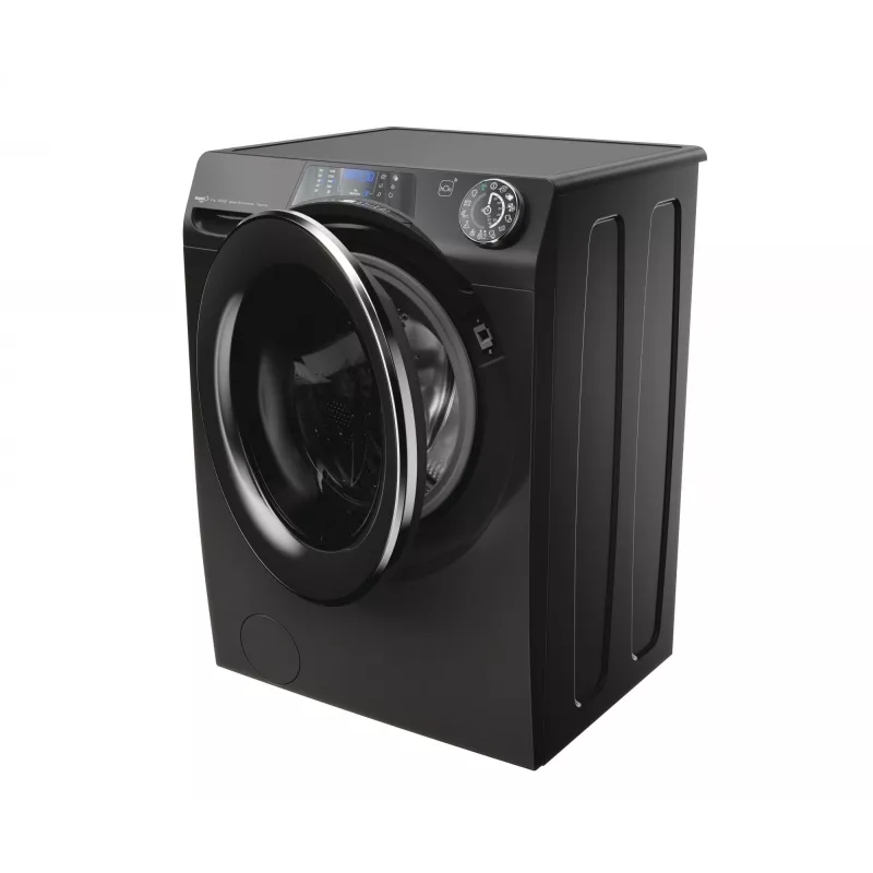 Lavadora Candy RapidÓ PRO RP 496BWMBCB/1-S carga frontal 9 kg 1400 rpm Negra