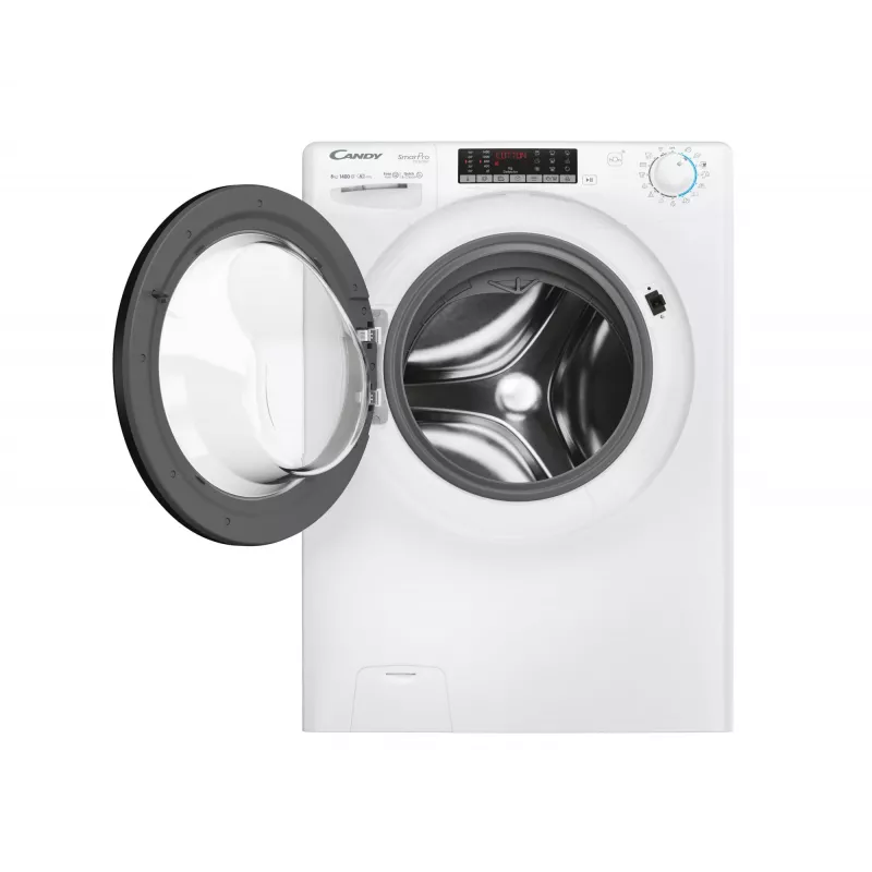 Lavadora Candy Smart Pro Inverter CSO486TWMB6/1-S Carga frontal 8 kg 1400 rpm Blanca