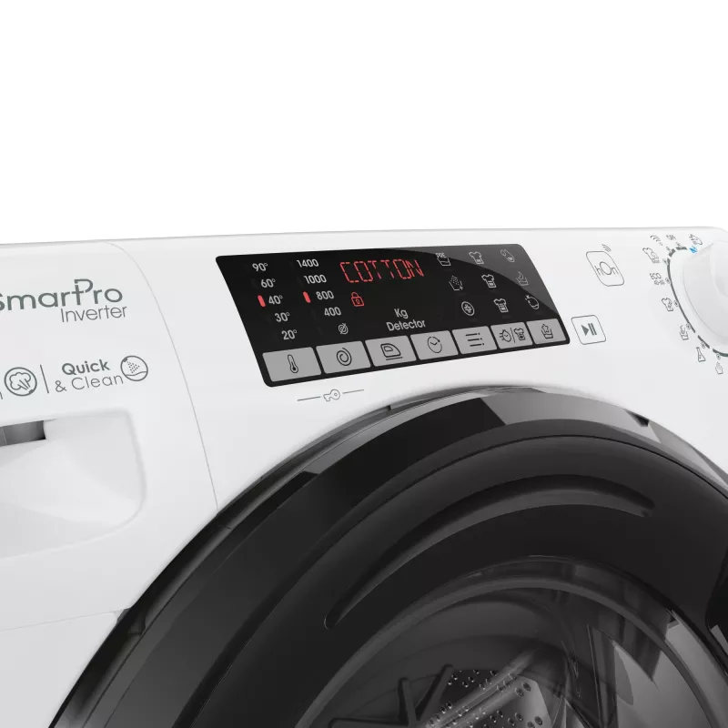 Lavadora Candy Smart Pro Inverter CSO486TWMB6/1-S Carga frontal 8 kg 1400 rpm Blanca