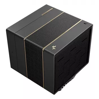 Disipador de CPU por aire DeepCool ASSASSIN VC ELITE, ventiladores de 120/140 mm, FDB, 147×144×164 mm, Negro