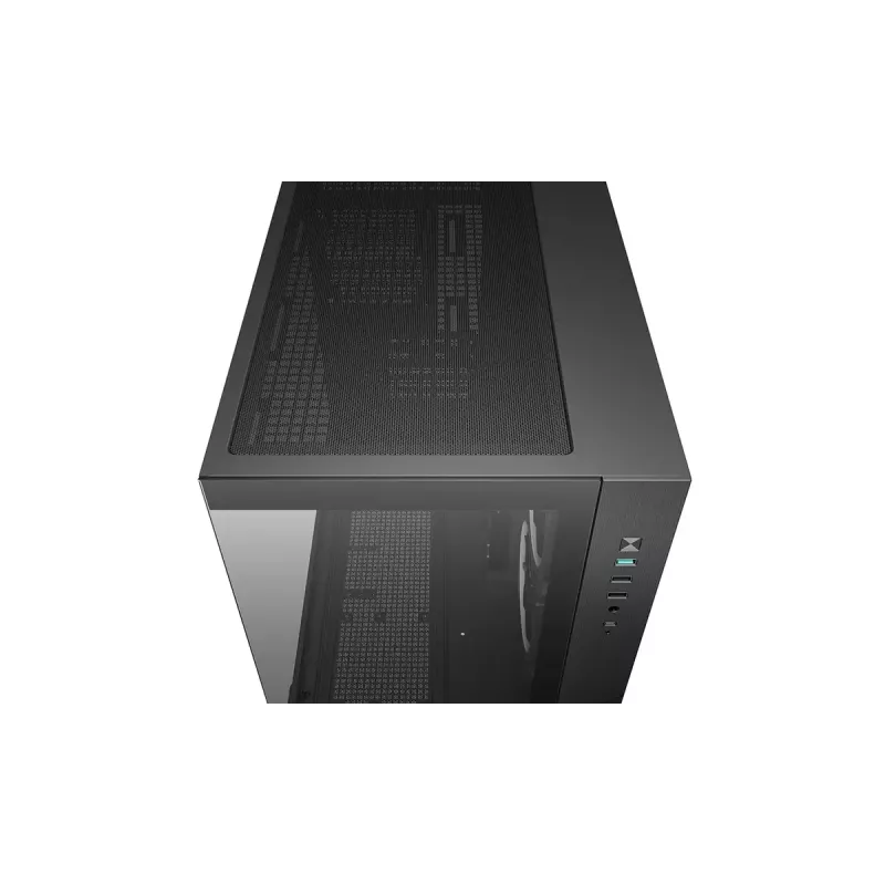 Caja de PC DeepCool CG330 3F de DeepCool, semitorre, negra