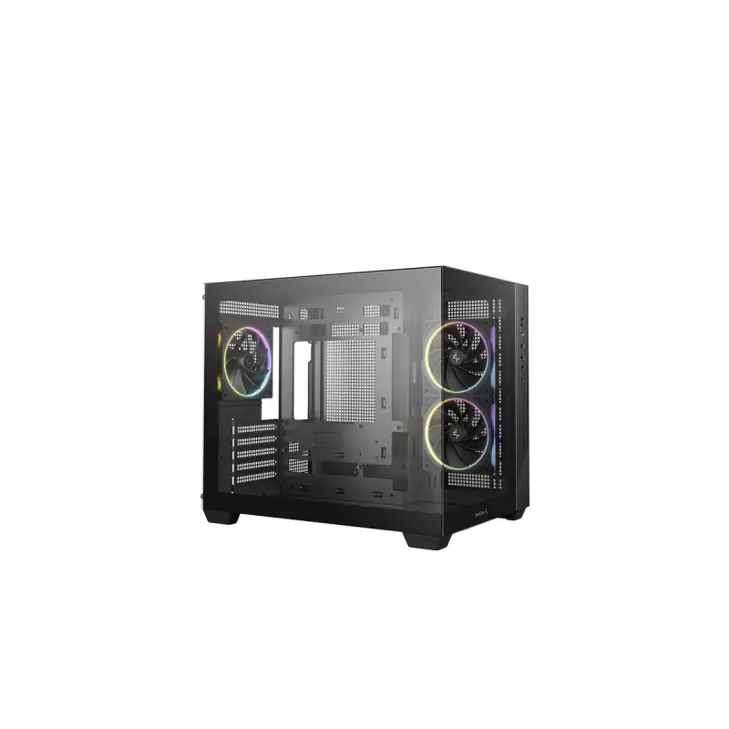 Caja de PC DeepCool CG330 3F de DeepCool, semitorre, negra