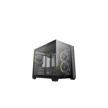 Caja de PC DeepCool CG330 3F de DeepCool, semitorre, negra
