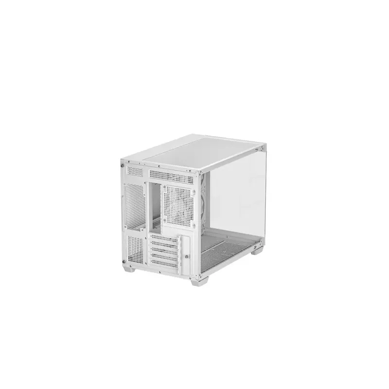 Caja de PC DeepCool CG330 3F Blanca — chasis semitorre ATX, blanca