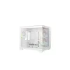 Caja de PC DeepCool CG330 3F Blanca — chasis semitorre ATX, blanca