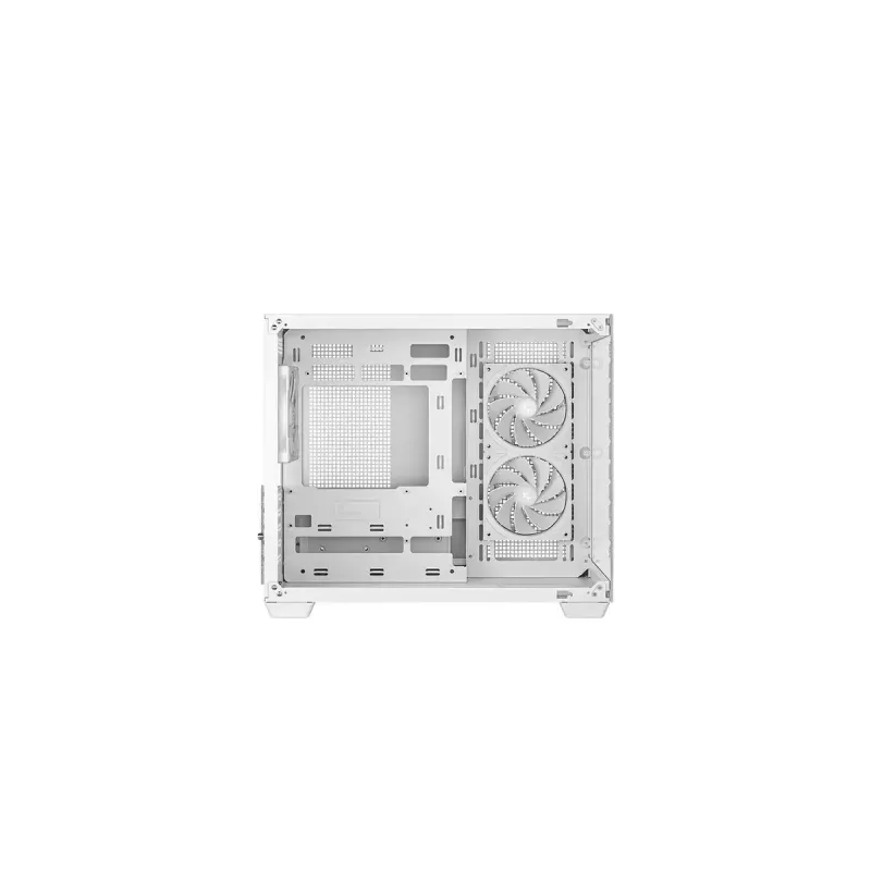 Caja de PC DeepCool CG330 3F Blanca — chasis semitorre ATX, blanca