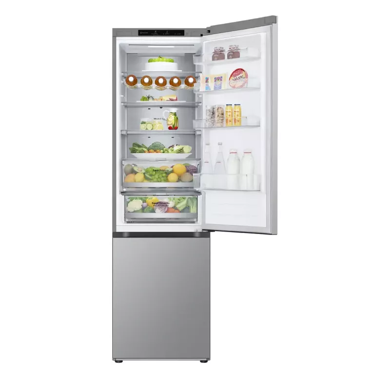 Frigorífico combi LG GBV7280CPY.APYQEUR Independiente 387 l Acero inoxidable