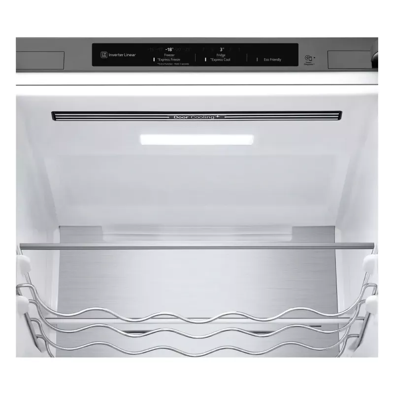 Frigorífico combi LG GBV7280CPY.APYQEUR Independiente 387 l Acero inoxidable