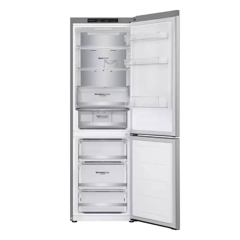Frigorífico combi LG GBV5140DPY Independiente 344 L — frigorífico 234 L, congelador 110 L, No Frost, indicador LED, Plata