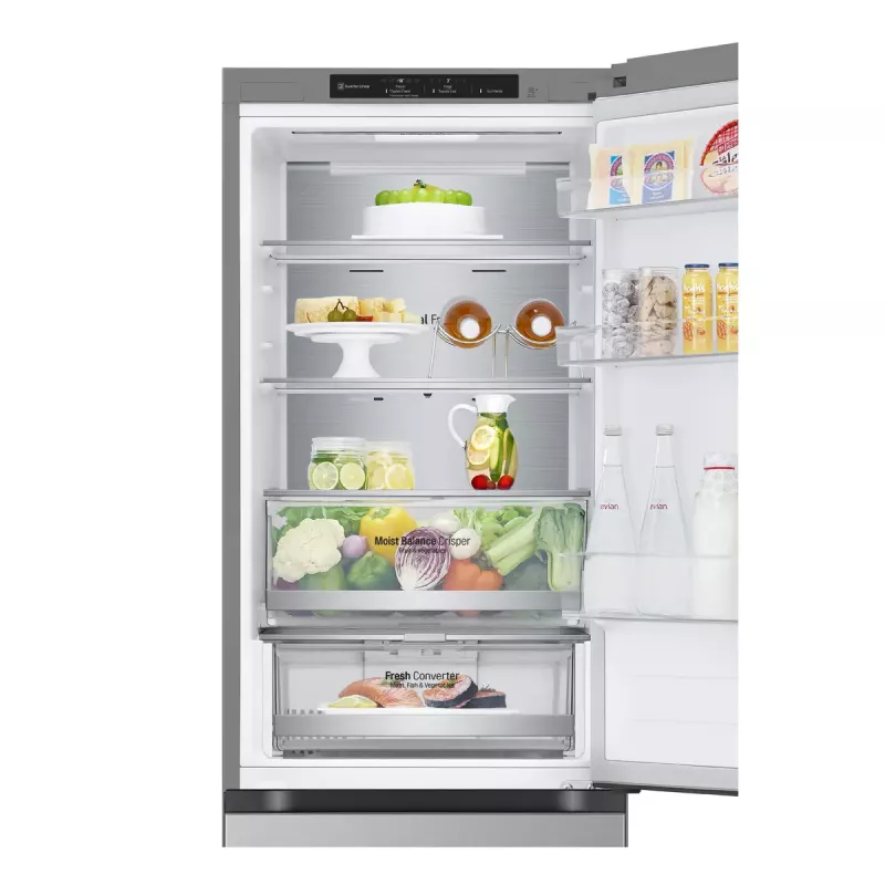 Frigorífico combi LG GBV5140DPY Independiente 344 L — frigorífico 234 L, congelador 110 L, No Frost, indicador LED, Plata
