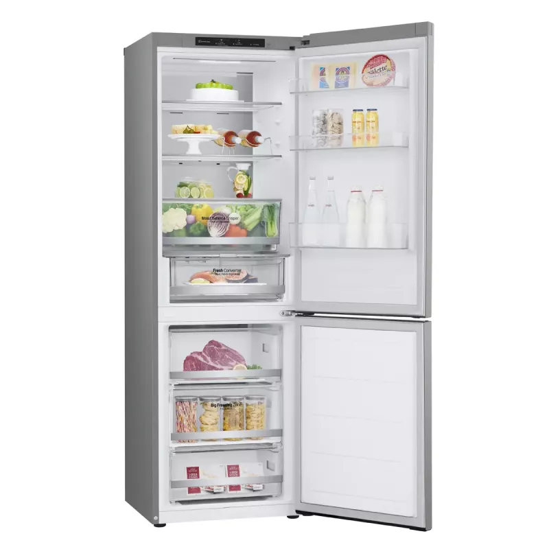 Frigorífico combi LG GBV5140DPY Independiente 344 L — frigorífico 234 L, congelador 110 L, No Frost, indicador LED, Plata