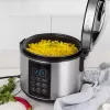 Olla multifunción Tristar RK-6132 — 1,5 L, 500 W, 7 programas automáticos, LCD, Acero inoxidable/Negro