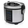 Olla multifunción Tristar RK-6132 — 1,5 L, 500 W, 7 programas automáticos, LCD, Acero inoxidable/Negro