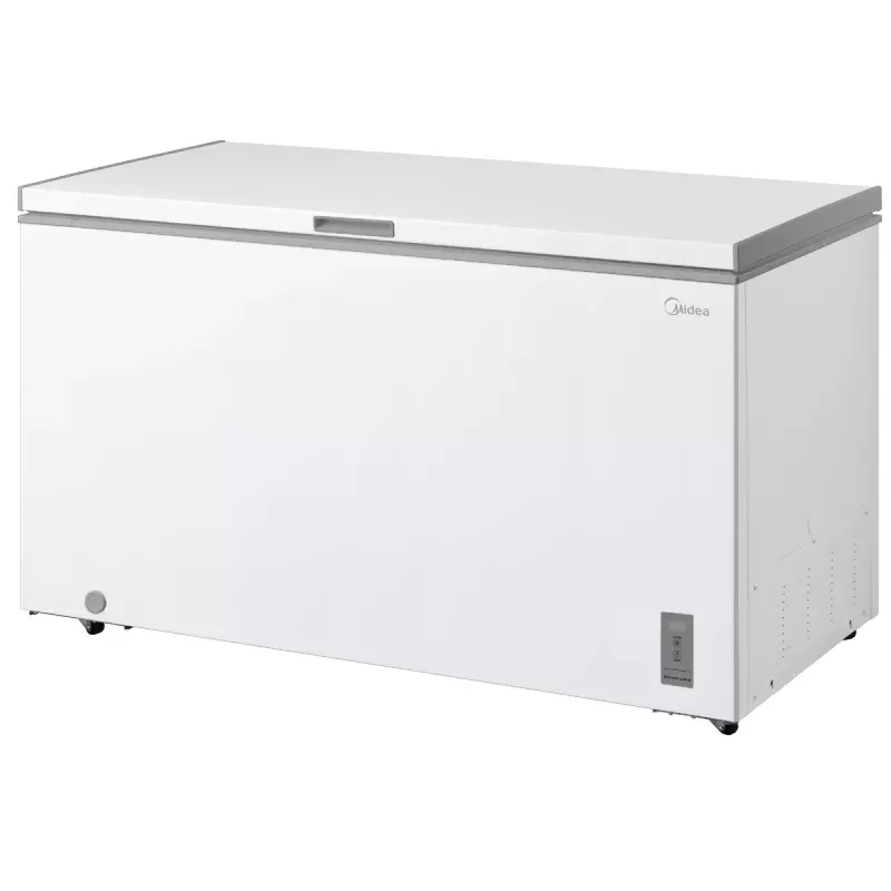 Arcón congelador Midea MDRC564FZE01 — independiente, 418 l de capacidad útil, blanco