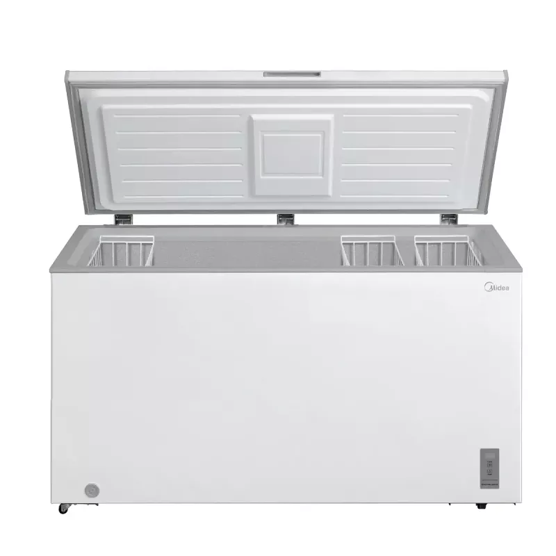 Arcón congelador Midea MDRC564FZE01 — independiente, 418 l de capacidad útil, blanco