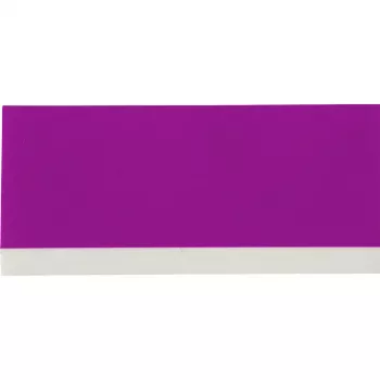 Etiqueta de impresora autoadhesiva Brady M21-750-595-PL – vinilo, morado sobre blanco, 1,91 cm × 6,4 m