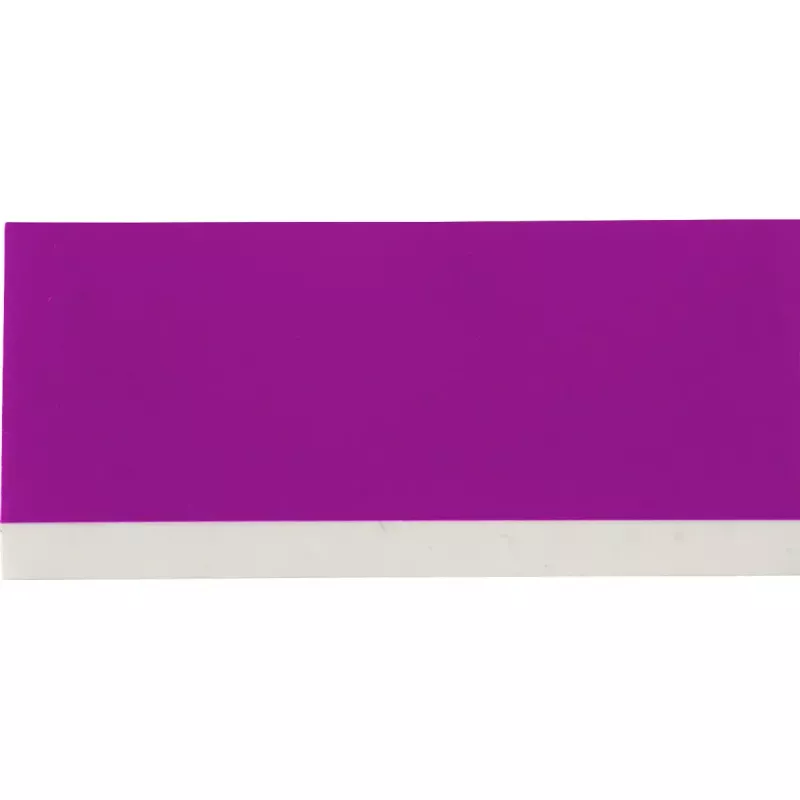 Etiqueta de impresora autoadhesiva Brady M21-750-595-PL – vinilo, morado sobre blanco, 1,91 cm × 6,4 m