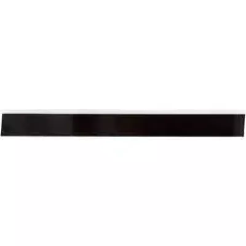 Etiqueta autoadhesiva para impresora Brady 139742 — acrílico/vinilo, 1,27 cm × 6,4 m, negro sobre blanco