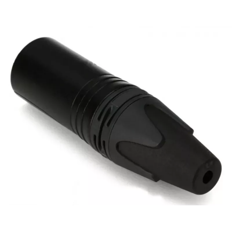 Equip 147930 conector de cable de 3 polos, macho, negro