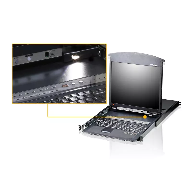 ATEN KL1516AN Consola de rack 48,3 cm (19