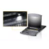 ATEN KL1508AM Consola de rack 43,2 cm (17 inch) 1280 x 1024 píxeles metal negro 1U