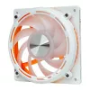 Ventilador de caja Darkflash DE8 (blanco) — ventilador único/refrigeración de caja