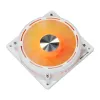 Ventilador de caja Darkflash DE8 (blanco) — ventilador único/refrigeración de caja