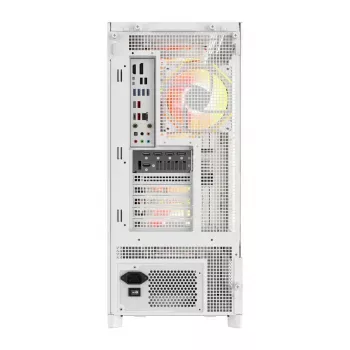 Caja de ordenador Darkflash AIRNOVA (blanca) con 3 ventiladores preinstalados
