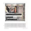 Caja de ordenador Darkflash AIRNOVA (blanca) con 3 ventiladores preinstalados