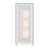Caja de ordenador Darkflash AIRNOVA (blanca) con 3 ventiladores preinstalados