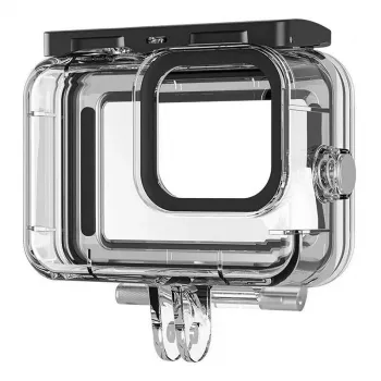Combo de fundas protectoras Telesin para GoPro Hero 12/11/10/9 – set de carcasa rígida y funda de silicona