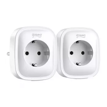Enchufe inteligente WiFi Gosund SP112-M con 2x USB — pack de dos