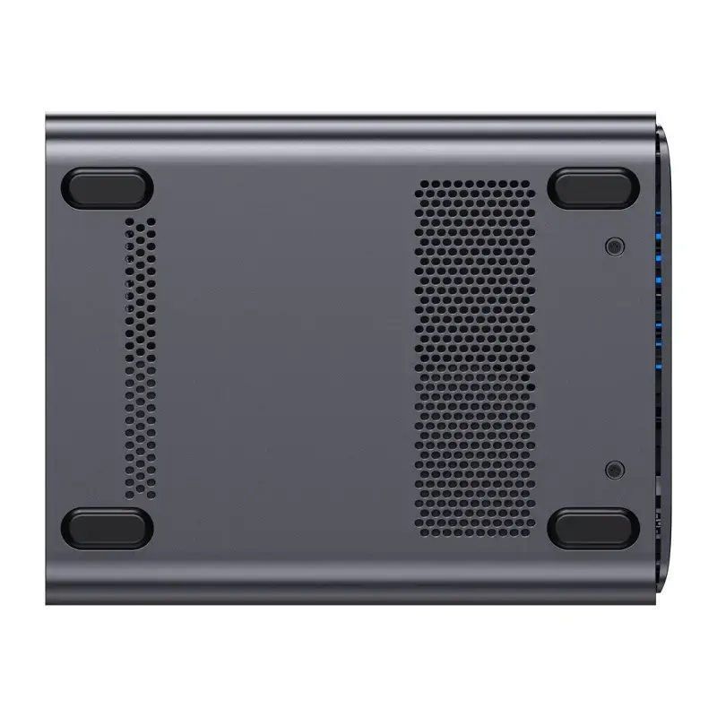 Mini-PC Minis Forum NAS N5 AMD Ryzen 7 H255, 16 GB RAM, 128 GB de almacenamiento del sistema operativo