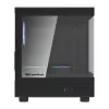 Caja de ordenador DarkFlash DB330M negra v2 con tres ventiladores preinstalados