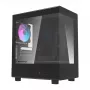 Caja de ordenador DarkFlash DB330M negra v2 con tres ventiladores preinstalados