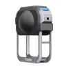 Jaula de protección metálica Telesin para DJI Osmo 360 – marco metálico ligero, puntos de anclaje