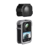 Jaula de protección metálica Telesin para DJI Osmo 360 – marco metálico ligero, puntos de anclaje