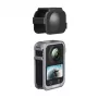 Jaula de protección metálica Telesin para DJI Osmo 360 – marco metálico ligero, puntos de anclaje