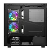 Caja de ordenador DarkFlash DS950V con pantalla frontal (negra) y 6 ventiladores preinstalados