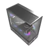 Caja de ordenador DarkFlash DS950V con pantalla frontal (negra) y 6 ventiladores preinstalados