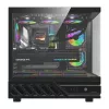 Caja de ordenador DarkFlash DS950V con pantalla frontal (negra) y 6 ventiladores preinstalados