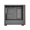 Caja de ordenador ATX Darkflash DS900WS — semitorre, sin ventiladores, negra