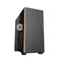 Caja de ordenador ATX Darkflash DS900WS — semitorre, sin ventiladores, negra