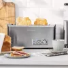 Tostadora Gastroback Design Pro 4S 2 rebanadas 1500 W negra acero inoxidable