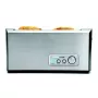 Tostadora Gastroback Design Pro 4S 2 rebanadas 1500 W negra acero inoxidable