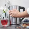 Hervidor eléctrico GASTROBACK Design Cool Touch 1,5 L 2200 W, acero inoxidable/negro