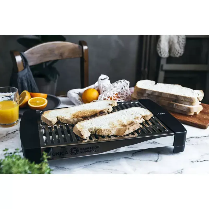 Tostadora JATA TT591 2 rebanadas 1000 W acero inoxidable